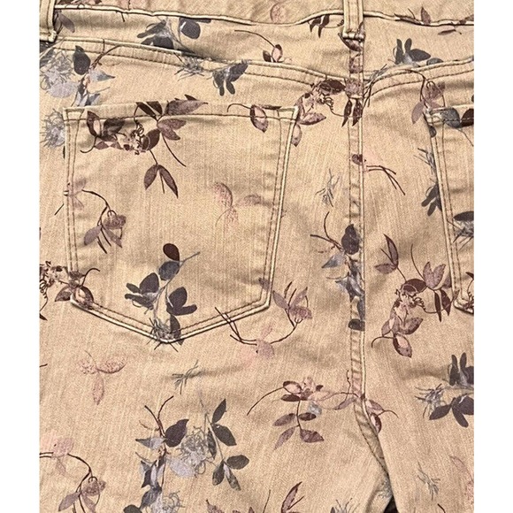 Bandolino Jeans Womens 16 Brown Lt Olive Missy High Rise Mandie - Picture 3 of 5